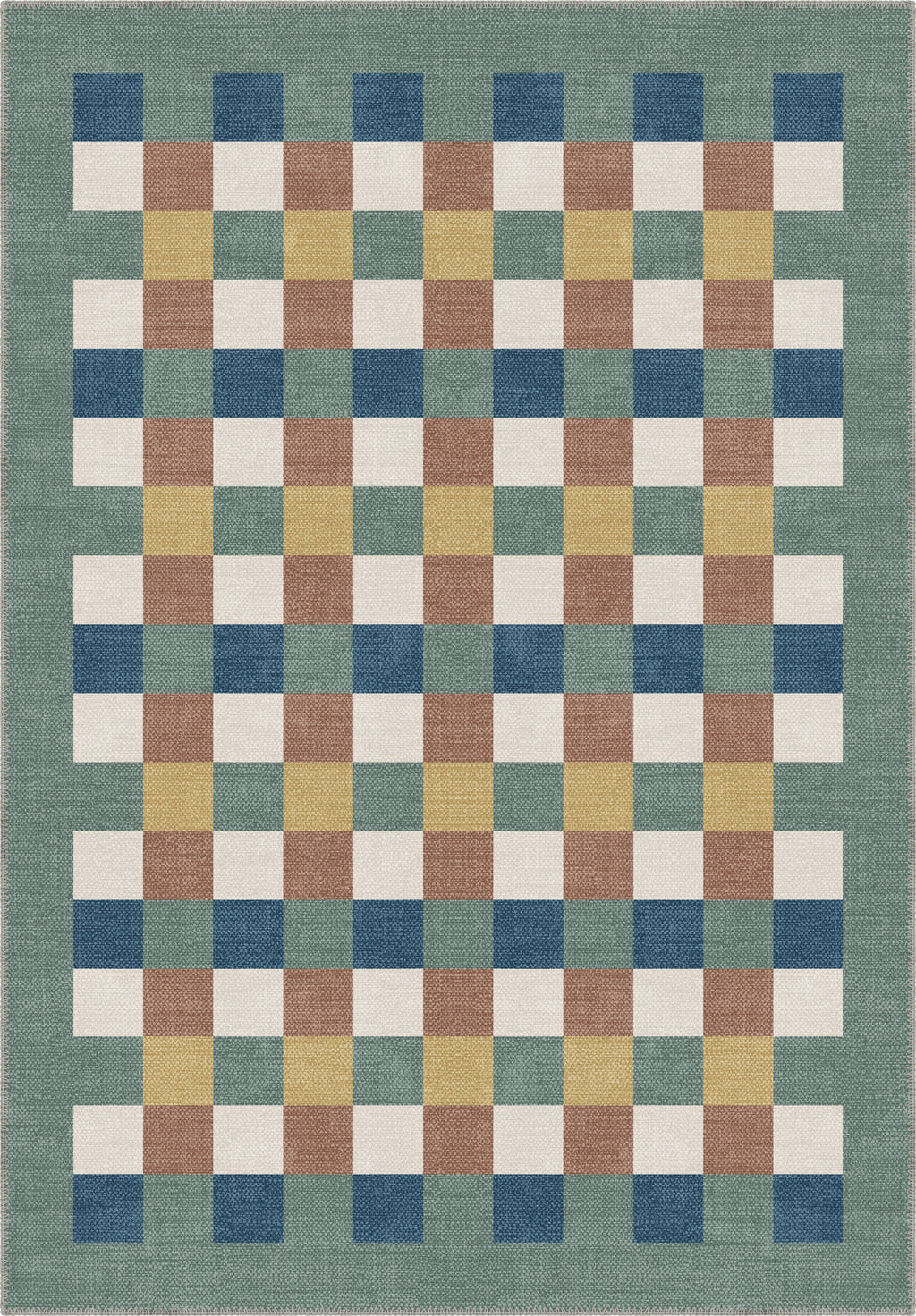 Liam Geometric Washable Rug