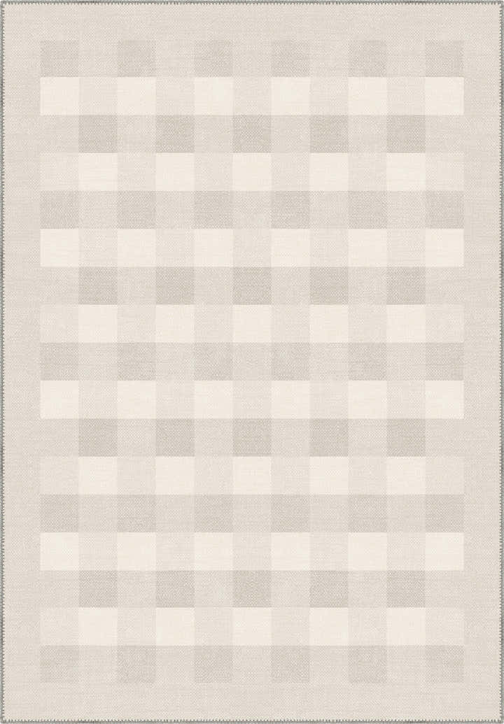 Liam Bordered Cream Rug