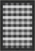 Liam Bordered Anthracite Rug