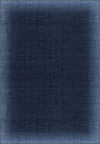 Madison Bordered Navy Blue Rug
