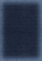 Madison Bordered Navy Blue Rug