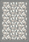 Brooke Geometric Grey Rug