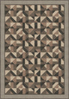 Brooke Brown Geometric Rug
