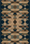 Rivena Beige Geometric Rug