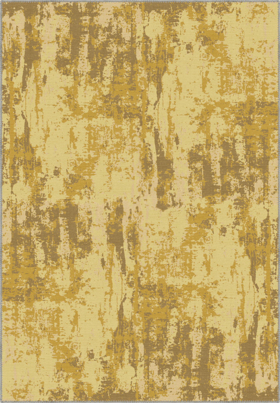 Eli Abstract Yellow Rug