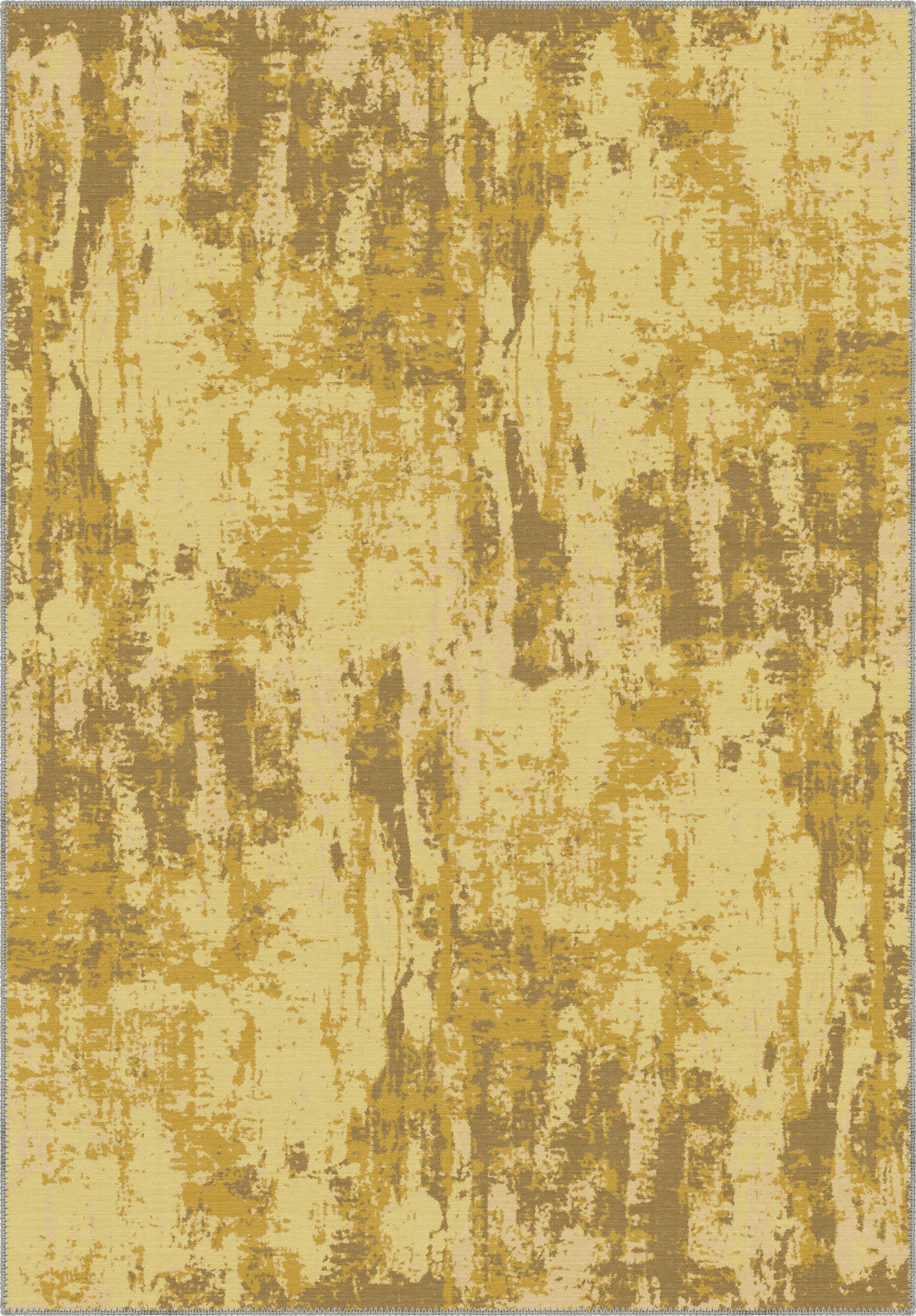 Eli Abstract Yellow Rug