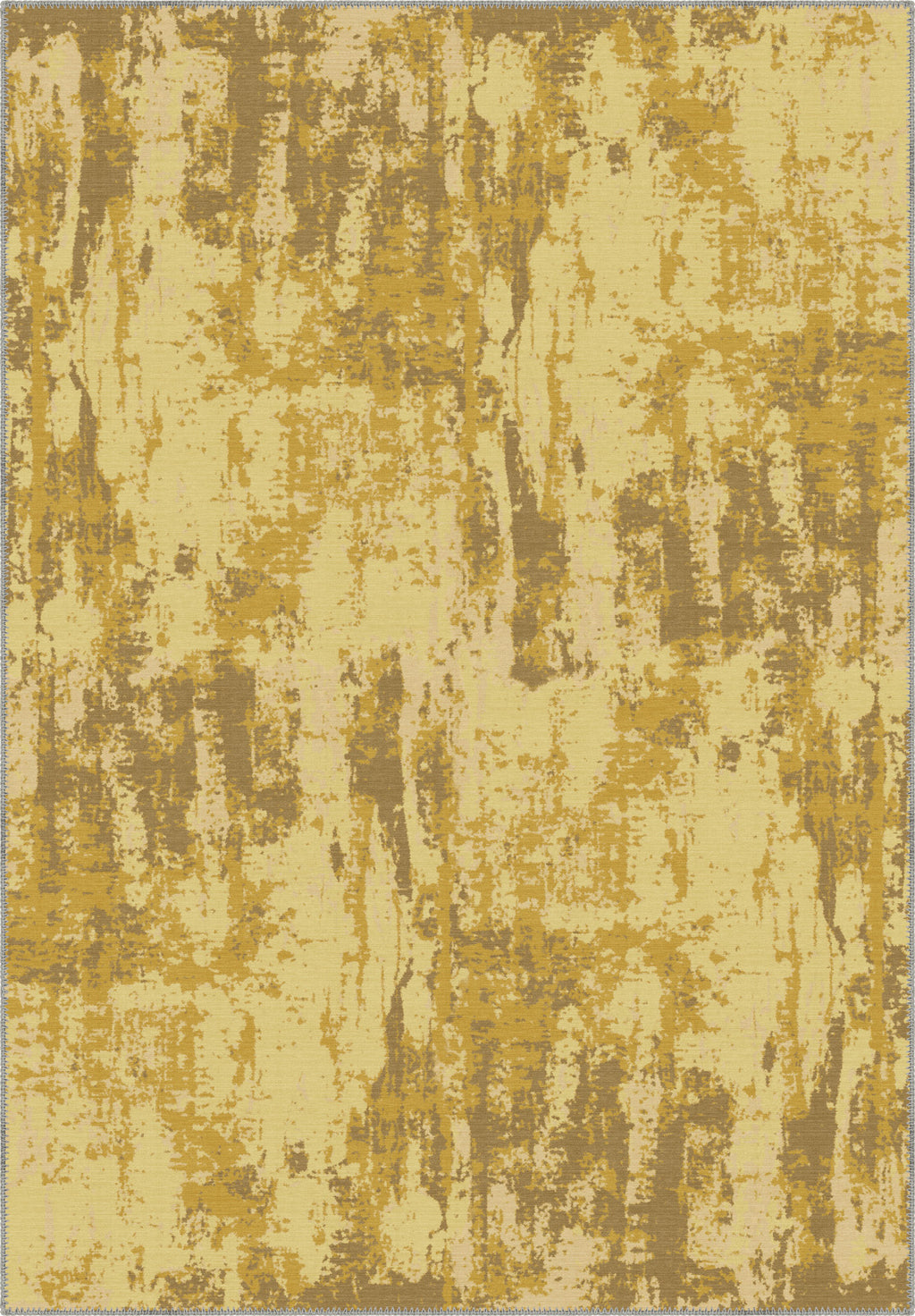Eli Abstract Yellow Rug