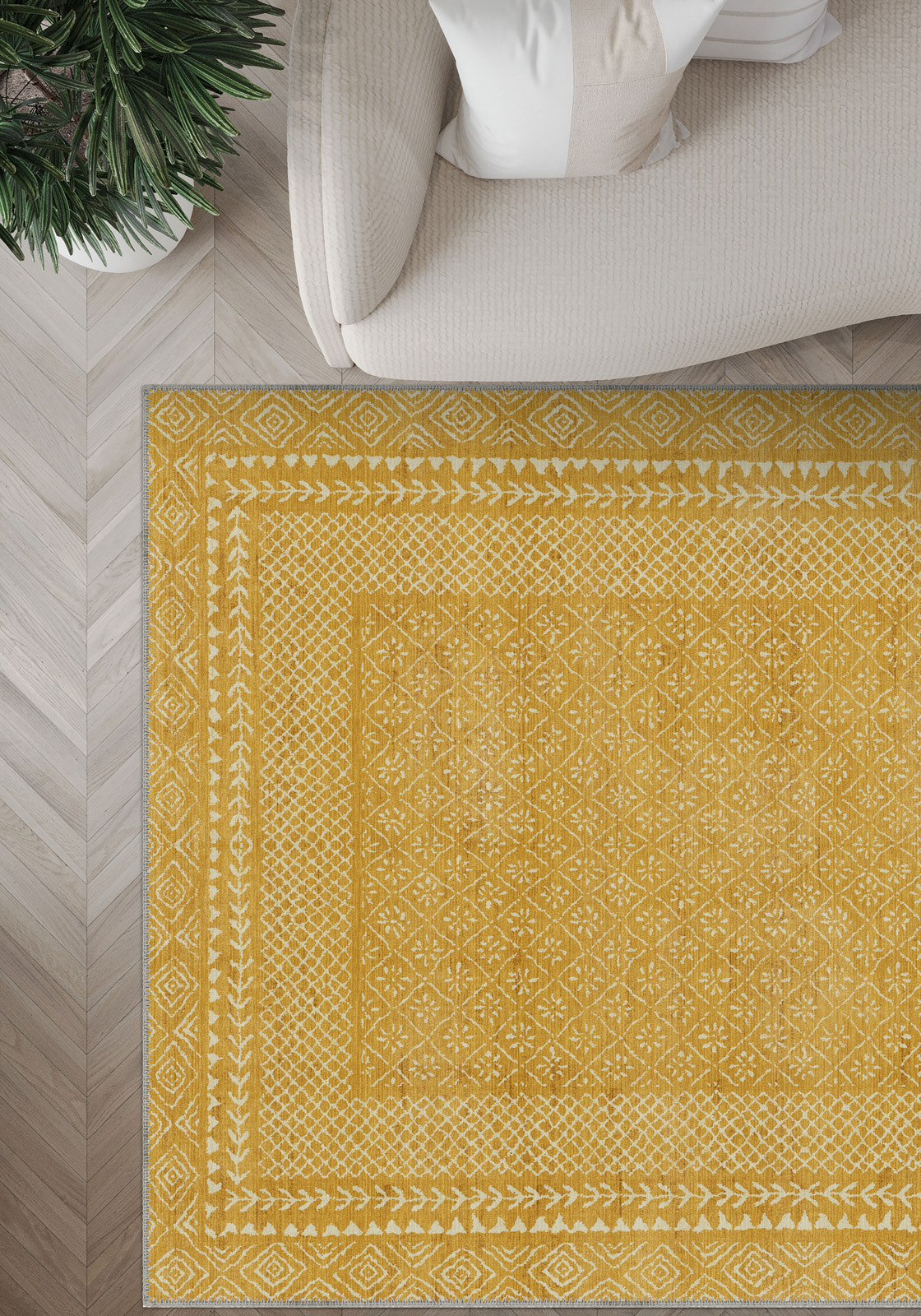 Calyra Modern Washable Rug