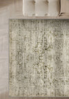 Hudson Green Beige Medallion Washable Rug