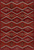 Leo Boho Red Rug