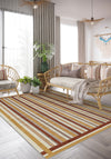 Maris Colourful Bordered Rug
