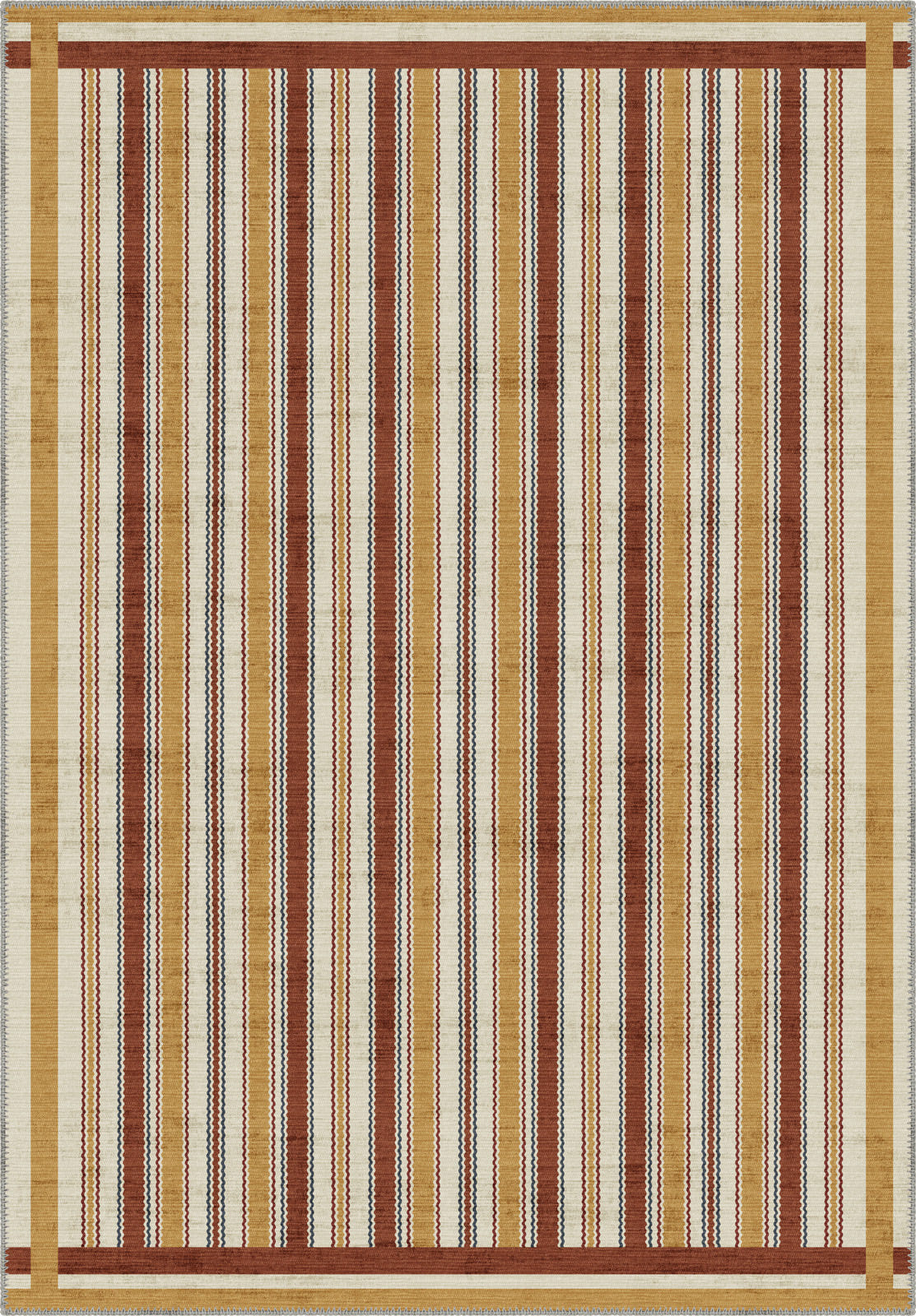 Maris Colourful Bordered Rug