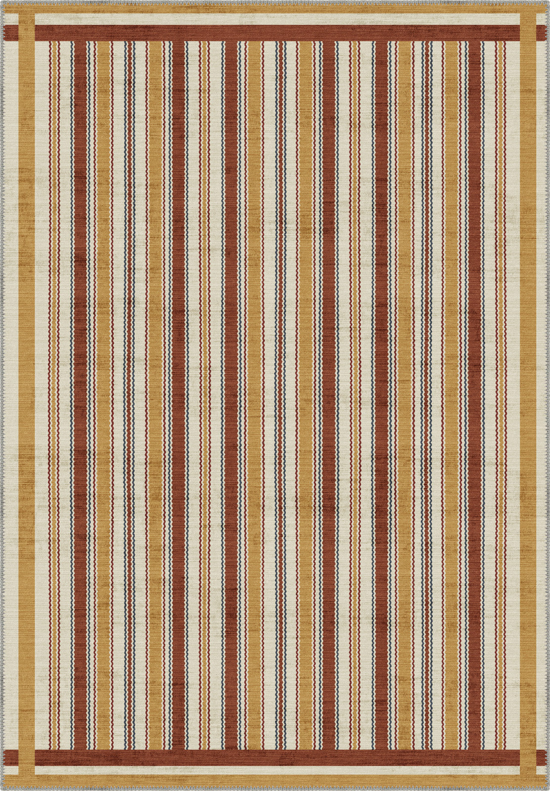Maris Colourful Bordered Rug
