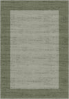 Savannah Bordered Green Rug
