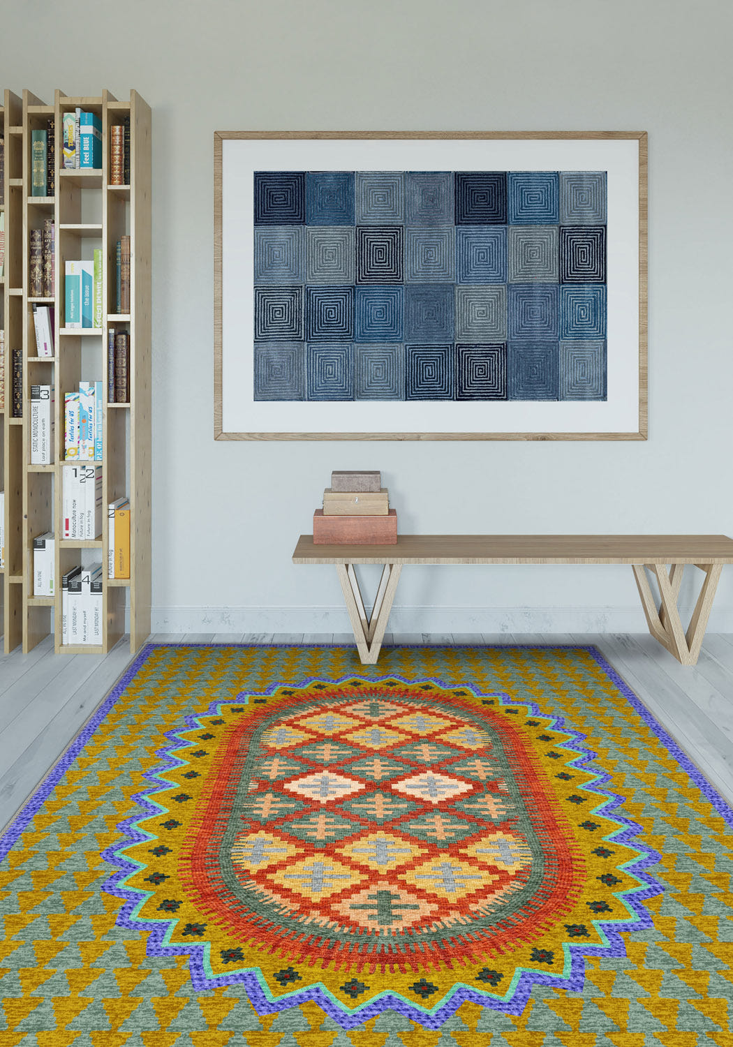 Maria Colourful Vintage Rug