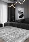 Larona Grey Distressed Rug