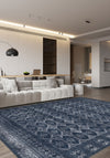 Larona Navy Transitional Rug