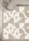 Ondara Beige Geometric Rug