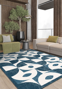 Ondara Blue Washable Rug