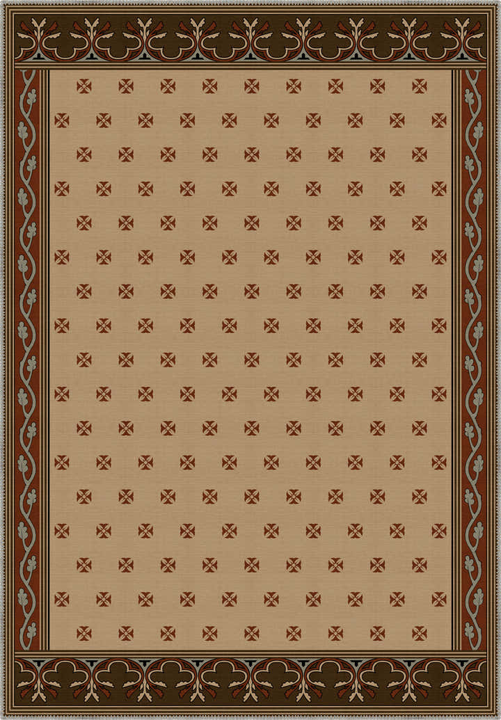Sanctuaire Earth Gothic Rug