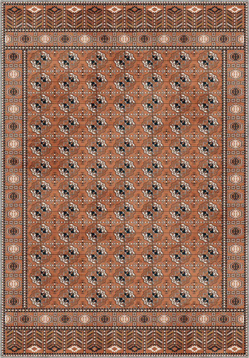 Kael Orange Vintage Rug