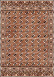 Kael Orange Vintage Rug