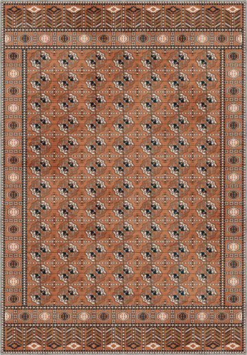Kael Orange Vintage Rug
