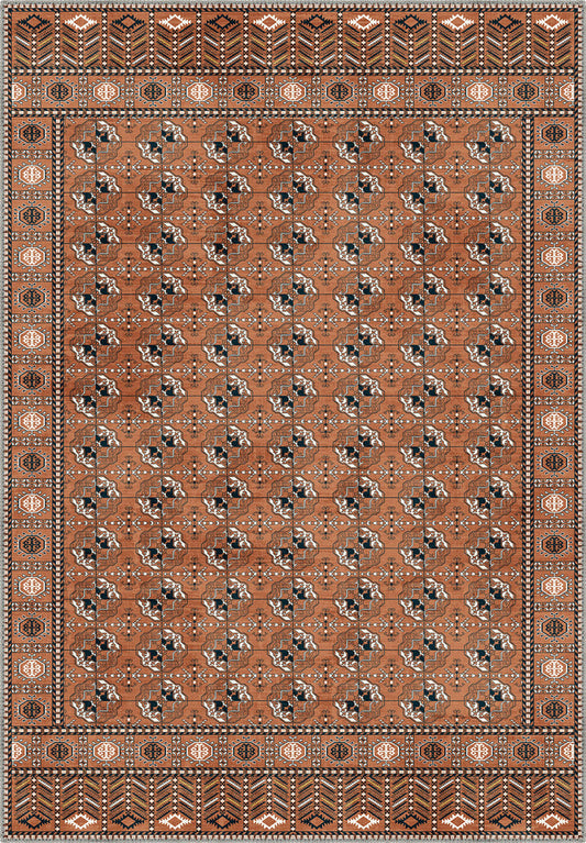 Kael Orange Vintage Rug