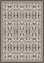Aveline Brown Damask Rug