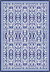 Aveline French Blue Foliage Rug