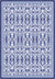 Aveline French Blue Foliage Rug
