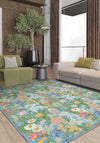 Spring Garden Floral Rug