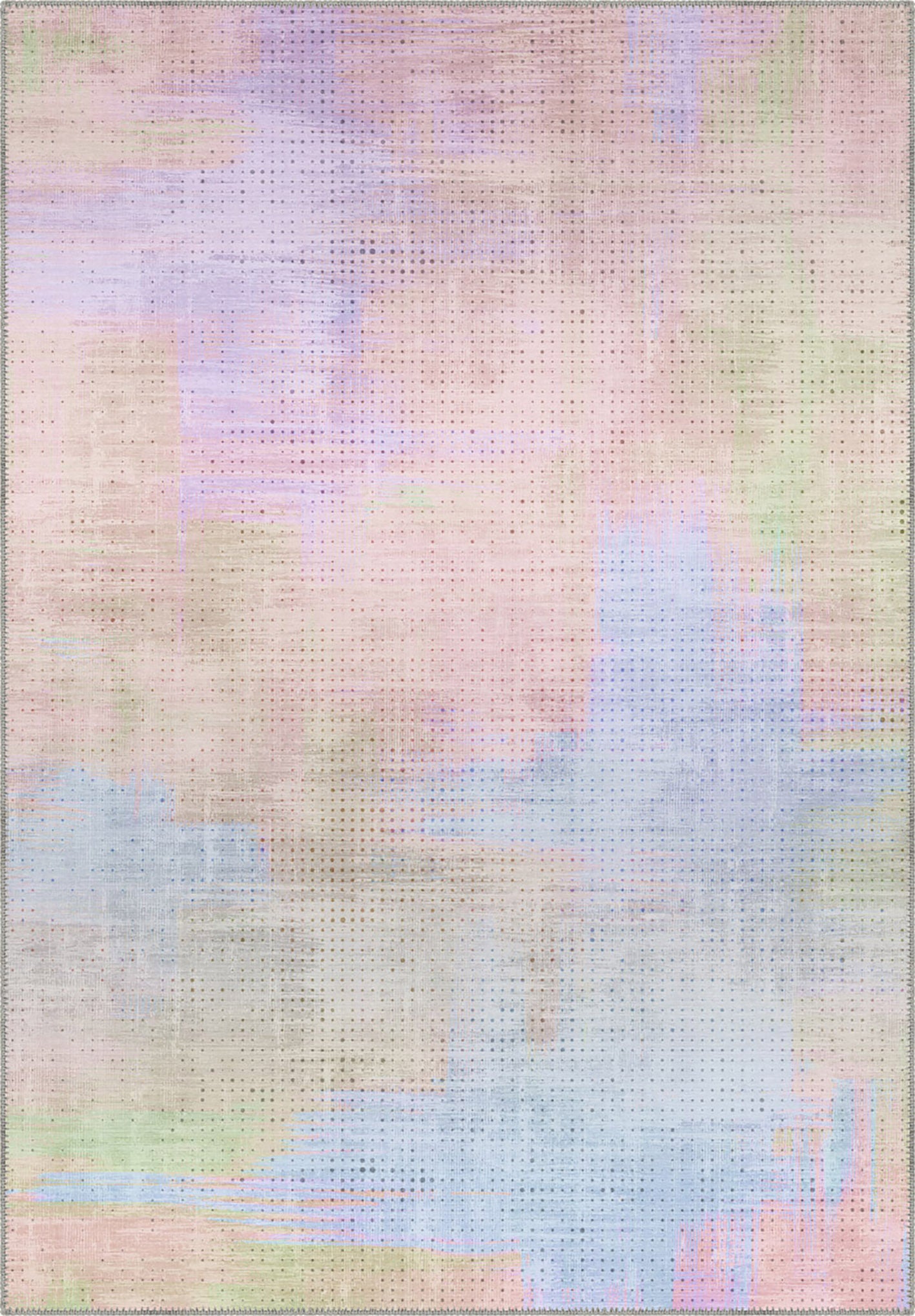 Serene Abstract Pastel Rug