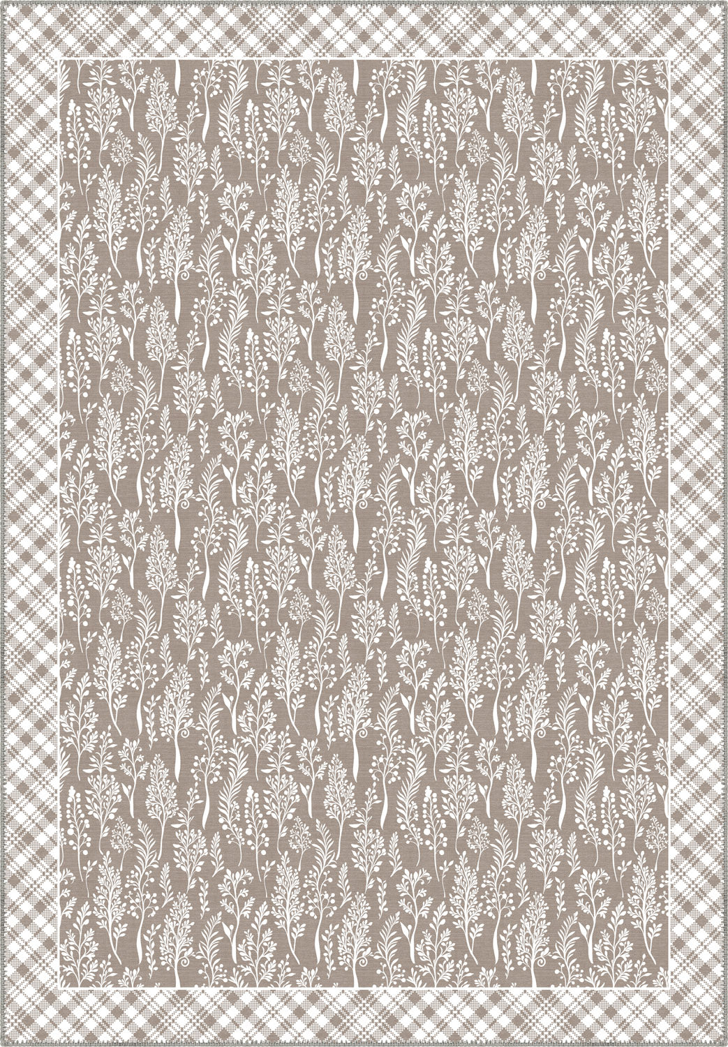 Alder Cottagecore Taupe Rug