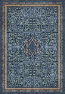 Ronan Blue Celtic Rug