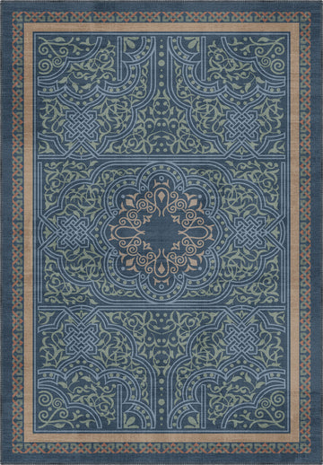 Ronan Blue Celtic Rug