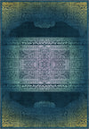 Maeva Teal Celtic Rug