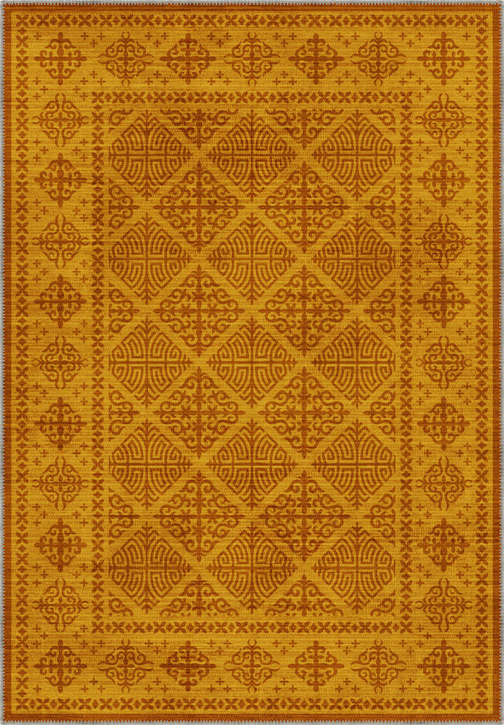 Rhean Celtic Yellow Rug
