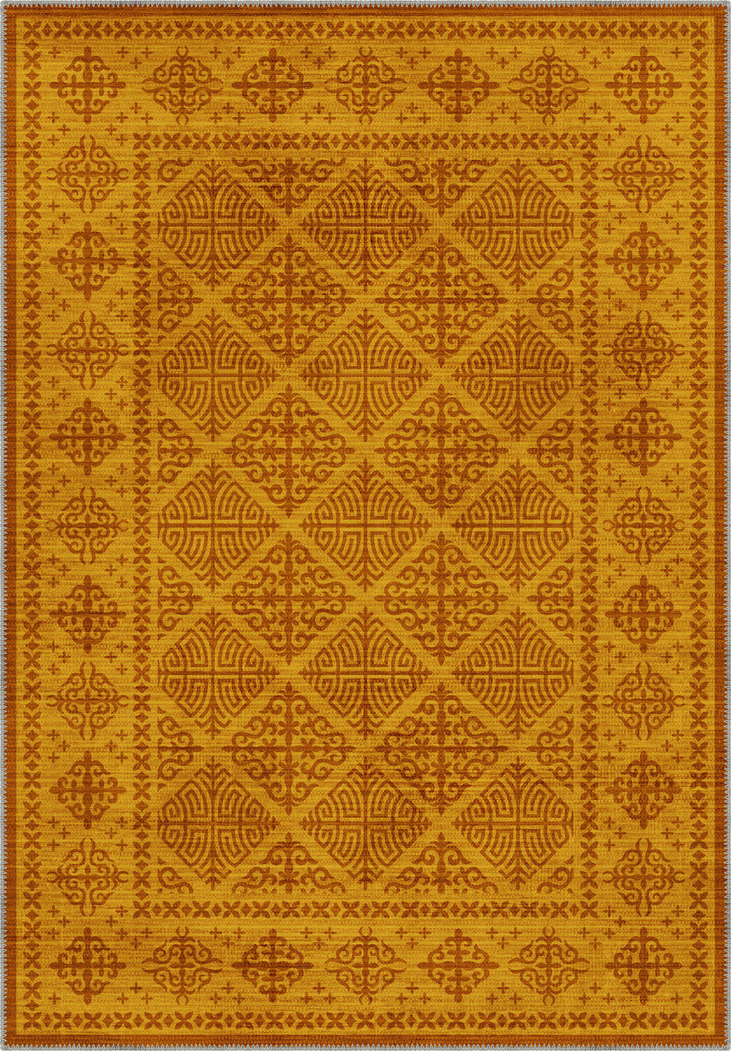 Rhean Celtic Yellow Rug