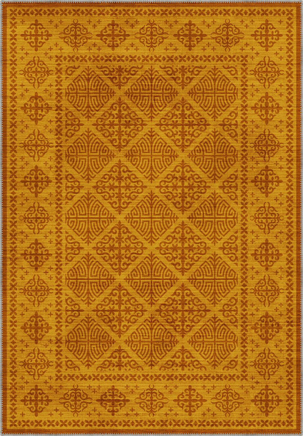 Rhean Celtic Yellow Rug