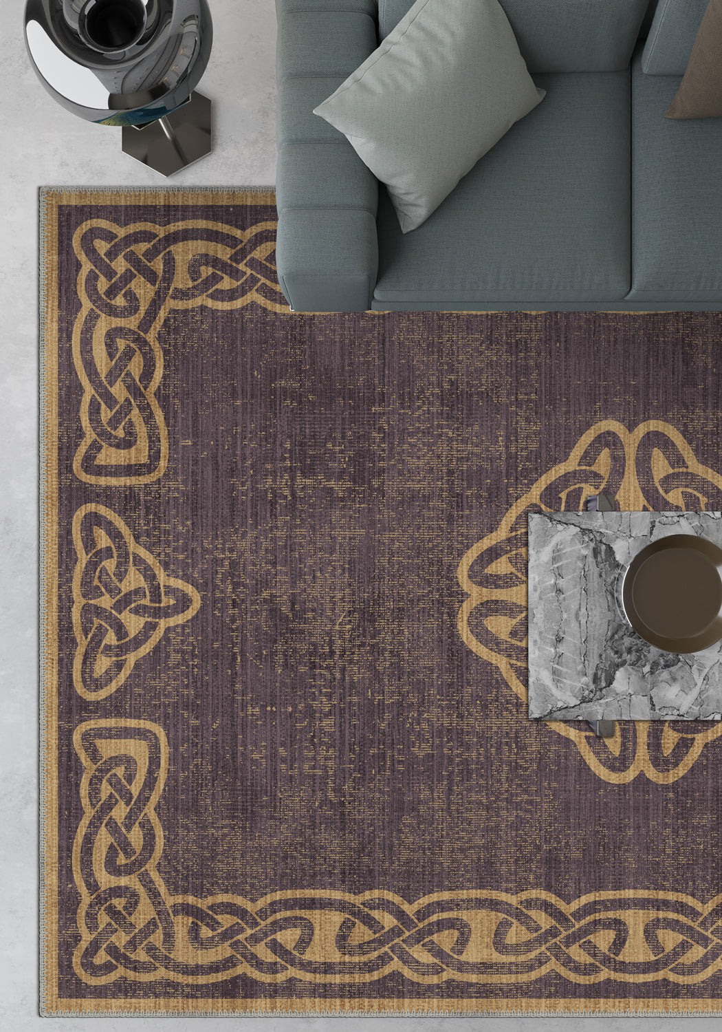 Sorin Celtic Lavender Rug