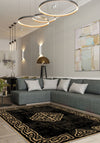 Sorin Black Celtic Rug