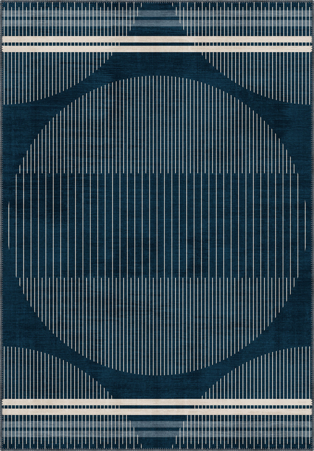 Nathan Blue Modern Rug