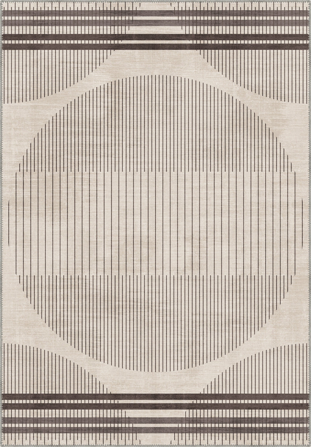 Nathan Modern Cream Rug