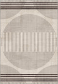 Nathan Modern Cream Rug