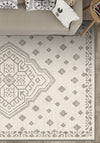 Ivory berber rug for living room.