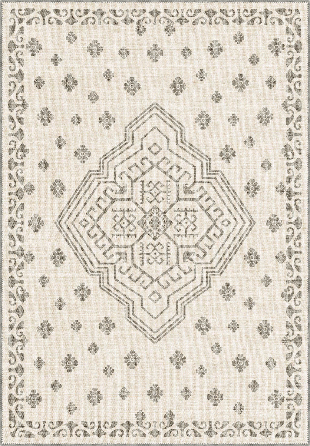 White berber rug for living room.
