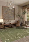 Emeric Sage Document Rug