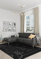 Emeric Parisian Document Rug