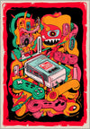 Colourful funky rug
